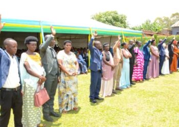 90 Couples from Gatsibo legally married, urged to be role models