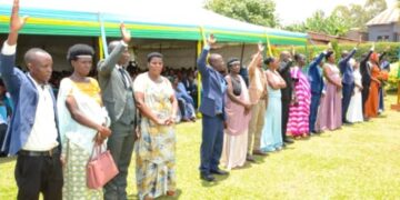 90 Couples from Gatsibo legally married, urged to be role models