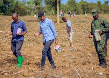 Nyagatare: 2026A Planting Season Launched, Farmers Urged to Plant Seeds Early