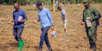 Nyagatare: 2026A Planting Season Launched, Farmers Urged to Plant Seeds Early
