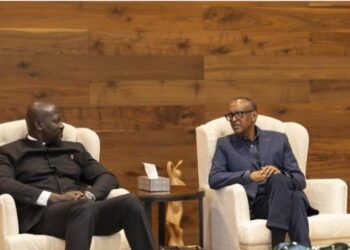 President Kagame congratulated Mamady Doumbouya on his election to lead Guinea.