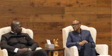 President Kagame congratulated Mamady Doumbouya on his election to lead Guinea.