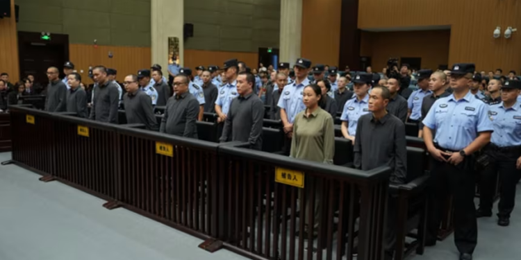 China Executes 11 Members of Ming Family Crime SyndicateChinese Court Sentences 11 to Death Over Myanmar-Based Criminal Syndicate