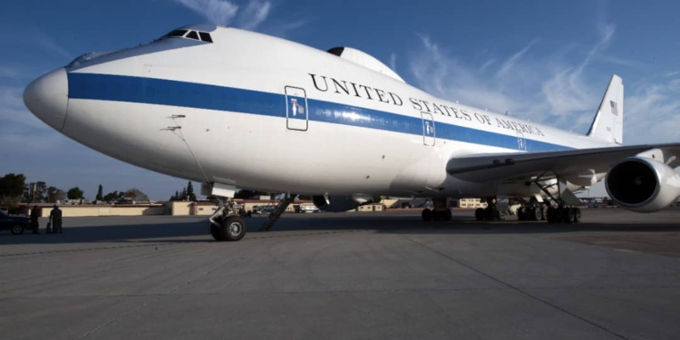 Mysterious U.S. Doomsday Aircraft reappears after aalf a century