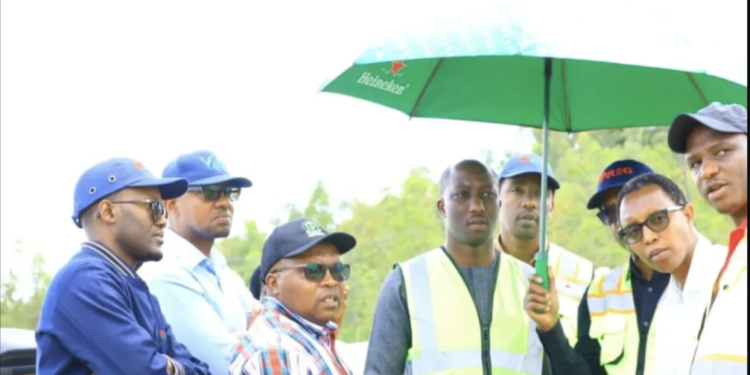 Ministers Visit Irrigation Projects in kirehe district