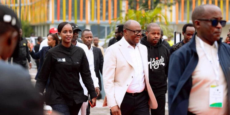 The Prime Minister arrived at the finish line of Tour du Rwanda 2026