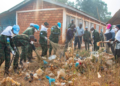 RWABAT-2 Peacekeepers Join Bossembele Residents in Community Clean-Up