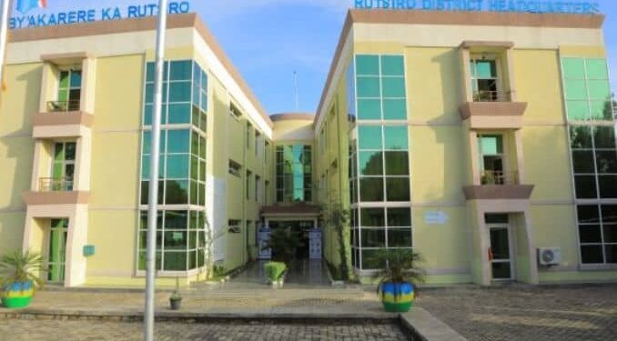 Rutsiro District employees Muhire Eliezer and Mujawimana Anathalie returned to their job