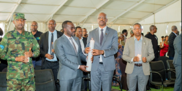 PSF honors Genocide victims and supports survivors. The federation donated 5 million Frw to a survivor cooperative to boost economic growth in Rwanda.