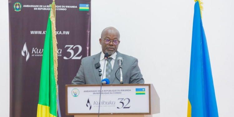 Rwanda Embassy Commemorates 32nd Anniversary of the 1994 Genocide Against the Tutsi in Congo