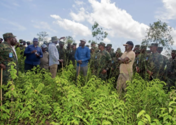 RDF Senior Command and Staff College Students Visit Kagitumba