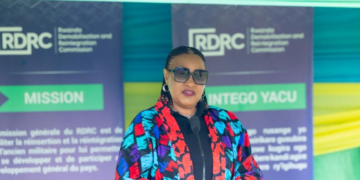 Become Ambassadors for Peace_ Chairperson Nyirahabineza Valerie at Mutobo Reintegration Ceremony