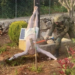 An Israeli soldier vandalized a statue of Jesus