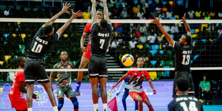 APR VC Thrash Zimbabwe’s Black Rhinos 3-0 in African Championship Opener