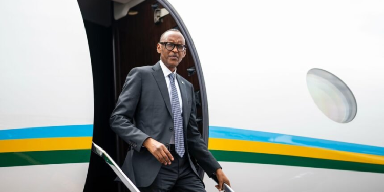 President Kagame Arrives in France for World Policy Conference