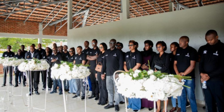 Financial Community Joins Kamonyi Survivors to Honor Genocide Victims