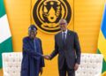 President Paul Kagame meeting with African leaders during the Africa CEO Forum 2026 in Kigali.