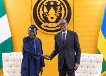 President Paul Kagame meeting with African leaders during the Africa CEO Forum 2026 in Kigali.