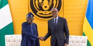 President Paul Kagame meeting with African leaders during the Africa CEO Forum 2026 in Kigali.