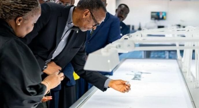 President Kagame visits Botswana Diamond Trading Company with President Duma Boko.