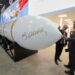 Turkey unveils Yildirimhan missile at the SAHA weapons exhibition.