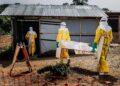 Health officials monitoring the Ebola outbreak in the Democratic Republic of Congo to prevent further spread.