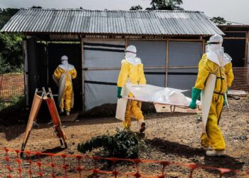 Health officials monitoring the Ebola outbreak in the Democratic Republic of Congo to prevent further spread.