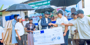 Murekatete Jovia, a Nurse Injured at Work, Receives a New House and Rwf 3 Million Support