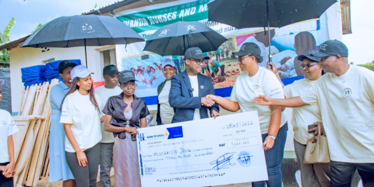 Murekatete Jovia, a Nurse Injured at Work, Receives a New House and Rwf 3 Million Support