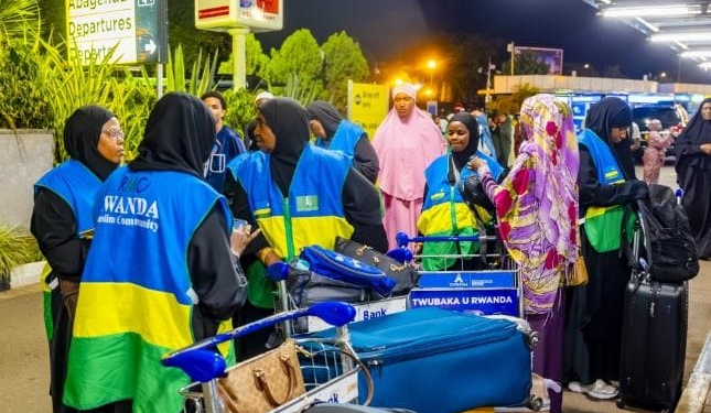 72 Muslims from Rwanda Depart for Mecca for the Holy Pilgrimage