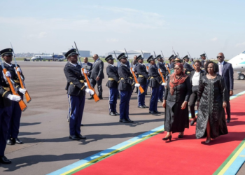 Tanzania’s President Samia Suluhu Hassan Arrives in Kigali for Africa Nuclear Energy Summit