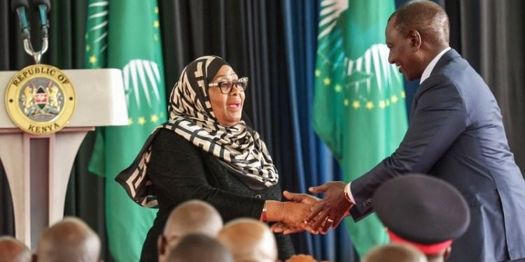 Kenya’s Ruto Heads to Tanzania a Day After President Kagame’s Visit