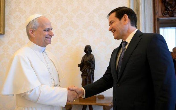 Marco Rubio expected in a visit that could either improve or worsen relations between the Pope and Trump