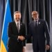 President Kagame meeting IFAD President Álvaro Lario for agricultural development talks.