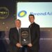 RwandAir celebrates winning the Best Cabin Service in Africa honor at the 2026 APEX Awards