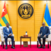 President Paul Kagame arrives in Lomé, Togo, to attend the African Air Transport Convention and Expo.