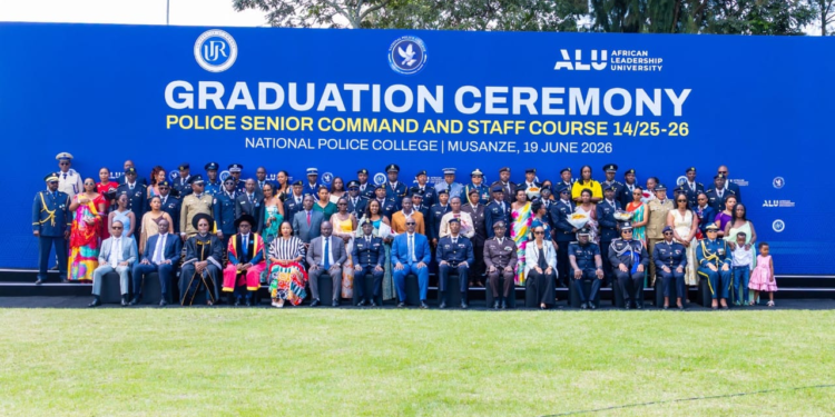 Minister Nsengimana Commissions the 14th Senior Command and Staff Course Graduation