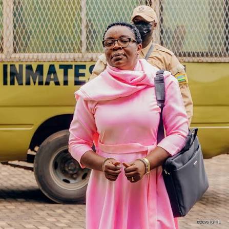 Legal representatives and defendants gathered at the Kigali High Court for the Ingabire Victoire trial to continue.
