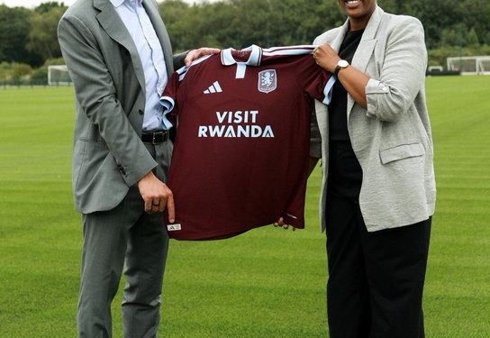 Rwanda signs partnership agreement with Aston Villa