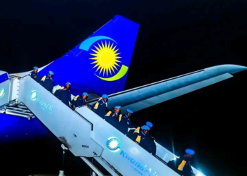 Rwanda National Police Welcome Home 210 Peacekeepers After UN Mission in Central African Republic