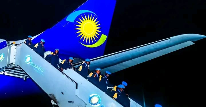 Rwanda National Police Welcome Home 210 Peacekeepers After UN Mission in Central African Republic
