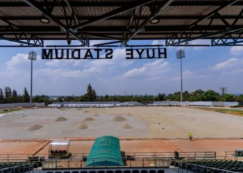 Huye Stadium Renovation Nears Completion as New Artificial Turf Project Reaches 80%