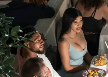 Romance Rumors Resurface as Nigeria Goalkeeper Maduka Okoye and Cardi B Are Spotted Together Again