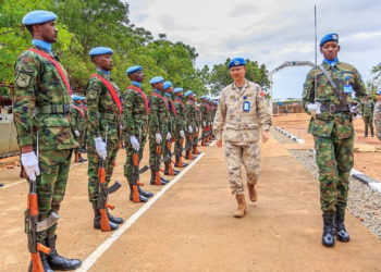 United Nations Mission in South Sudan Force Commander visits RWANBATT-3