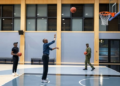 Gen Muhoozi and President Kagame Play Basketball During Kigali Visit