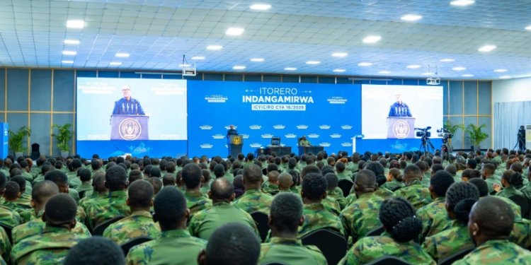 16th Indangamirwa Intore Pledge to Find Solutions Through Their Own Efforts