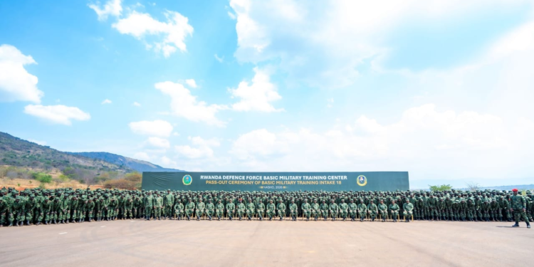 NASHO: RDF Introduces New Recruits After Basic Military Training Graduation