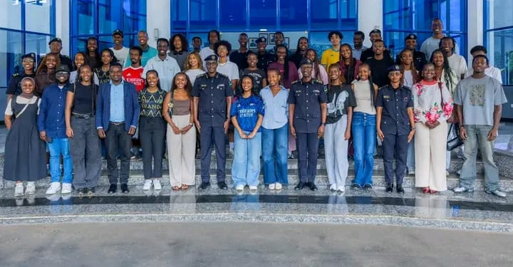 Rwandan Diaspora Youth Visit Rwanda National Police to Learn About Its Transformation
