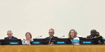 IGP Felix Namuhoranye Attends United Nations Chiefs of Police Summit in New York