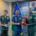 Gen MK Mubarakh Receives a delegation of senior officers and faculty members from the Sri Lanka